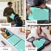 6 Set Compression Packing Cubes for Suitcases,Travel Organizer Bags for Luggage, Travel Accessories and Essentials (Lake Blue)