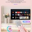 Karaoke Machine for Kids,Portable Bluetooth Karaoke Speaker,with 2 Microphones and LED Light,Ideal Gifts for Girls Boys Home Party