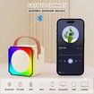 Mini Karaoke Machine for Kids,Portable Bluetooth Speaker with 2 Wireless Microphones for Home Party and Outdoor(Beige)
