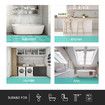 Macerator Sewage Pump Automatic Sump Macerating Flush Toilet Sink Shower Bathroom Waste Water Disposal System