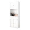 Kitchen Cabinet Pantry Cupboard Buffet Sideboard Storage Shelves Drawer Hutch Dining Bar Shelving for Coffee Wine Drinks