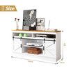TV Stand Entertainment Unit Media Console Centre Table Up to 65†Televisions Cabinet Sideboard Living Room Furniture