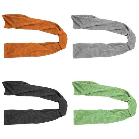 4 Packs Cooling Towel (40"x 12"),Ice Towel,Microfiber Towel,Soft Breathable Chilly Towel Stay Cool for Yoga,Sport,Gym,Workout,Camping,Fitness,Running,Workout & More Activities (Multicolor)