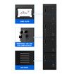 185cm Steel Filing Cabinet Metal Locker Storage Cupboard Organizer 4 Doors Stationary School Office Home Lab Dorm Black