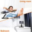 Projector Stand Aluminium Desktop Table Adjustable Tilt Angle Ballhead for Nebula XGIMI VANKYO BenQ PVO TMY AuKing LCD DLP