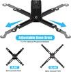 Projector Mount, Extending Wall Ceiling Projection Bracket Height Adjustable Projection, 44 pounds Load Capacity with Universal Mounting for Most Projectors