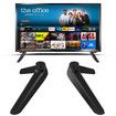 Universal TV Stand, TV Pedestal Feet, Base Stand,TV Stand Legs for 27 28 29 30 32 37 40 55in TCL/LG/KONKA Smart TV
