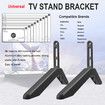 Adjustable TV Stand Base Universal TV Legs for 32 to 75 Inch LCD LED Flat Screens Vizio Samsung LG TCL Hisense Monitors