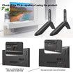 Adjustable TV Stand Base Universal TV Legs for 32 to 75 Inch LCD LED Flat Screens Vizio Samsung LG TCL Hisense Monitors