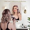 Wall Bathroom Mirror Rectangle Standing Large Vanity Gold Bedroom Hallway Mount Decorative Makeup Shower Shaving