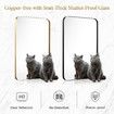 Wall Bathroom Mirror Rectangle Standing Large Vanity Gold Bedroom Hallway Mount Decorative Makeup Shower Shaving