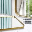 Wall Bathroom Mirror Rectangle Standing Large Vanity Gold Bedroom Hallway Mount Decorative Makeup Shower Shaving