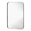 Black Wall Mirror Bathroom Standing Rectangle Large Framed Vanity Bedroom Hallway Mount Decorative Makeup Shower Shaving
