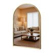 Arch Wall Vanity Mirror Bathroom Large Gold Standing Hallway Bedroom Decorative Mount Makeup Shower Shaving