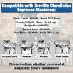 2 Pack Replacement Water Filter for Breville Espresso Machine Barista Touch Bes880,Barista Pro BES878,Oracle Touch BES990,Oracle BES980,Dual Boiler BES920 Bambino ClaroSwiss Sage