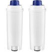 Coffee Machine Filters Replacement for DeLonghi Filter DLSC002,Water Filter Cartridges Activated Carbon Softener,Compatible with ECAM,ESAM,ETAM,BCO,EC (Pack of 2)