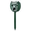 Ultrasonic Animal Repeller, Outdoor Cat Repeller, Deer Repellent Devices with PIR Sensor and 4 Red/White Strobe Lights