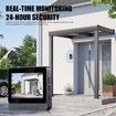 Video Doorbell Ring Wireless Outdoor Home Security Camera 1080P HD 2 Way Audio Night Vision Alerts 70 Degree Lens Smart Monitor
