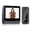 Wireless Video Doorbell, Video Intercom System Smart WiFi Video Doorbell with 4.3 Inch 1080P HD Monitor, 170 Degree Viewing Angle, Night Vision, Two Way Voice for Home Surveillance
