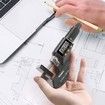 Digital Micrometer, Professional Inch Or Metric Measuring Tools 0.00005 Inch Or 0.001 mm Resolution Thickness Gauge, Protective Case with Extra Battery