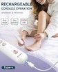 Electric Nail File Set,8 in 1 Professional Manicure and Pedicure Kit,Cordless Pedicure Tools,5 Speeds Electric Nail Drill Machine,Toe Nail Grinder Kit