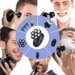 Electric Head Shavers for Men, Bald Head Shavers for Men, Head Shavers for Bald Men, Head Razor for Bald Men, Head Shaver with Nose Hair Sideburns Trimmer, LED, Travle Lock (Black)