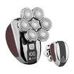 Head Shavers for Bald Men, 6 in 1 Detachable 7D Head Shaver, Electric Razor with Hair Sideburns Trimmer, Waterproof Wet and Dry, Cordless Mens Grooming Kit, Rechargeable Electric Shavers