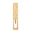 5.2 Bluetooth BBQ Meat Bamboo Thermometer Fast Charging Food-Grade Stainless Steel Probes for Grill, Oven with App for Real-Time Temperature Monitoring