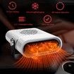 Car Heater, 12V 150W Portable Car Heater, Car Windshield Defroster and Defogger, 2 in 1 Fast Heating and Cooling Fan with Plug-in Cigarette Lighter
