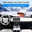 Car Heater, 12V 150W Portable Car Heater, Car Windshield Defroster and Defogger, 2 in 1 Fast Heating and Cooling Fan with Plug-in Cigarette Lighter