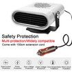 Car Heater, 12V 150W Portable Car Heater, Car Windshield Defroster and Defogger, 2 in 1 Fast Heating and Cooling Fan with Plug-in Cigarette Lighter