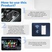 Wireless Android Auto CarPlay Adapter Plug and Play 2 in 1 Car Dongle 5Ghz Fast Connection OEM System