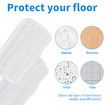 Replacement Steam Mop Pads for Shark SK410 SK460 Compatible Mop Cleaner 3 Pack Durable Machine Washable