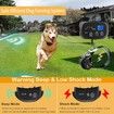 Electric Dog Fence Underground Pet Containment System Waterproof Rechargeable Safe Training Collar Behaviour Correction 2 Dogs 3/4 Acre Coverage Boundary Control