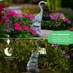 Elephant Statue for Garden Decor with Gift Appeal, Ideal Gifts for Women, Mom or Birthdays, Beautifully Crafted Outdoor and Home Decor to Wow Your Guests (33 cm Elephant)