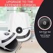 Hand Massager with Compression & Heating, Cordless Electric Massagers, Birthday Gifts for Dad Men (White)