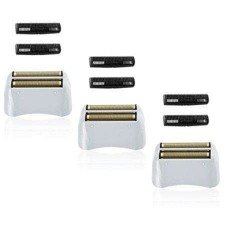 Shaver Foil Cutters Replacement 3Pcs Andis 17150 17155 17200 ProFoil Lithium Golden Blade Head Grooming Precision