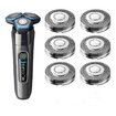 6Pcs SH71 Replacement Shaving Heads for Philips Norelco Shaver Series 7000 and Angular Shaped Series 5000, SH71/52