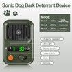 Anti Barking Devices,Auto Dog Bark Deterrent Devices with 3 Levels,Rechargeable Dog Silencer Sonic Barking Deterrent,Barking Box Barking Control Devices