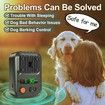 Anti Barking Devices,Auto Dog Bark Deterrent Devices with 3 Levels,Rechargeable Dog Silencer Sonic Barking Deterrent,Barking Box Barking Control Devices