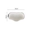 Ergonomic EMS Neck Massager Support Improved Posture Type C power Pillow Heating and Vibration Massage