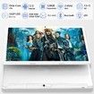 Android Tablet 10.1Inch Octa Core 64GB Storage Dual Camera 13MP 5MP WiFi Bluetooth GPS 512GB Expandable IPS Full HD Display Silver Touchscreen