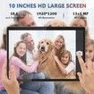 Android Tablet 10.1 Inch Octa-Core Processor 64GB Storage Dual Camera WiFi Bluetooth Expandable 512GB Full HD