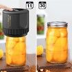Automatic Jars Vacuum Sealer Canning Jars Mouth Regular Mason Lids Food Storage Fermentation 6.5cm 8.3cm Mason Jar Lids COLOR Black
