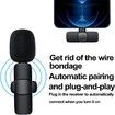 3 Cable Adapters Cordless Microphone gift Compatible with iPhone Android Phone Camera Laptop MacBook Lavalier Microphone Wireless Vlog Tiktok YouTube Meeting use</p>