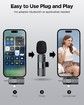 3 in 1 Cordless Lavalier Microphone iPhone iPad Android Camera Wireless USB TypeC Video Recording Vlog TikTok YouTube gift birthday christmas