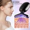Neck Face Massager, Multifunctional Facial Massager, Rechargeable Sculpting Tool for Skin Care and Double Chin with Vibration(Black)