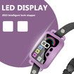 Dog Bark Collar, Rechargeable Smart Barking Collar, Anti Barking Training Collar for Small Medium Large Dogs, Purple