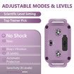 Dog Bark Collar, Rechargeable Smart Barking Collar, Anti Barking Training Collar for Small Medium Large Dogs, Purple