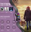 Dog Bark Collar, Rechargeable Smart Barking Collar, Anti Barking Training Collar for Small Medium Large Dogs, Purple